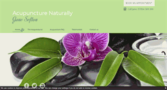 Desktop Screenshot of acupuncturenaturally.co.uk